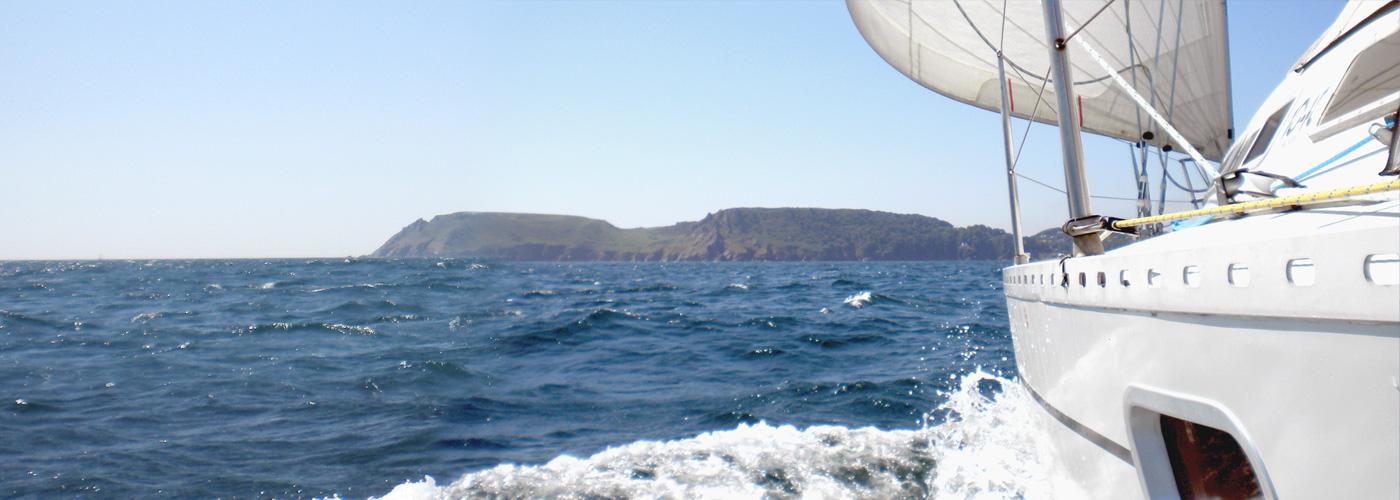 Sailing across the Sound